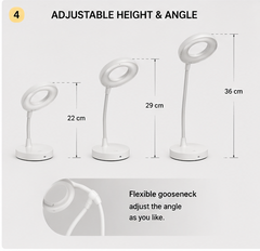 Smart Voice Control Table Lamp | LED Night Light with Voice Activation