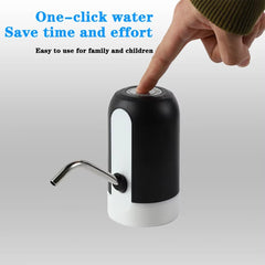 Automatic USB Water Dispenser | One-Touch Rechargeable Bottle Pump