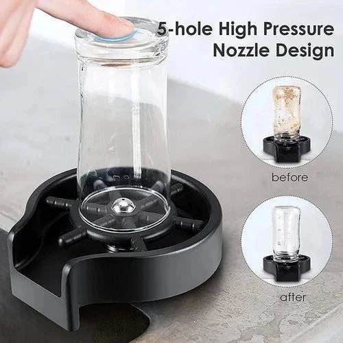 Automatic Glass Rinser For Kitchen